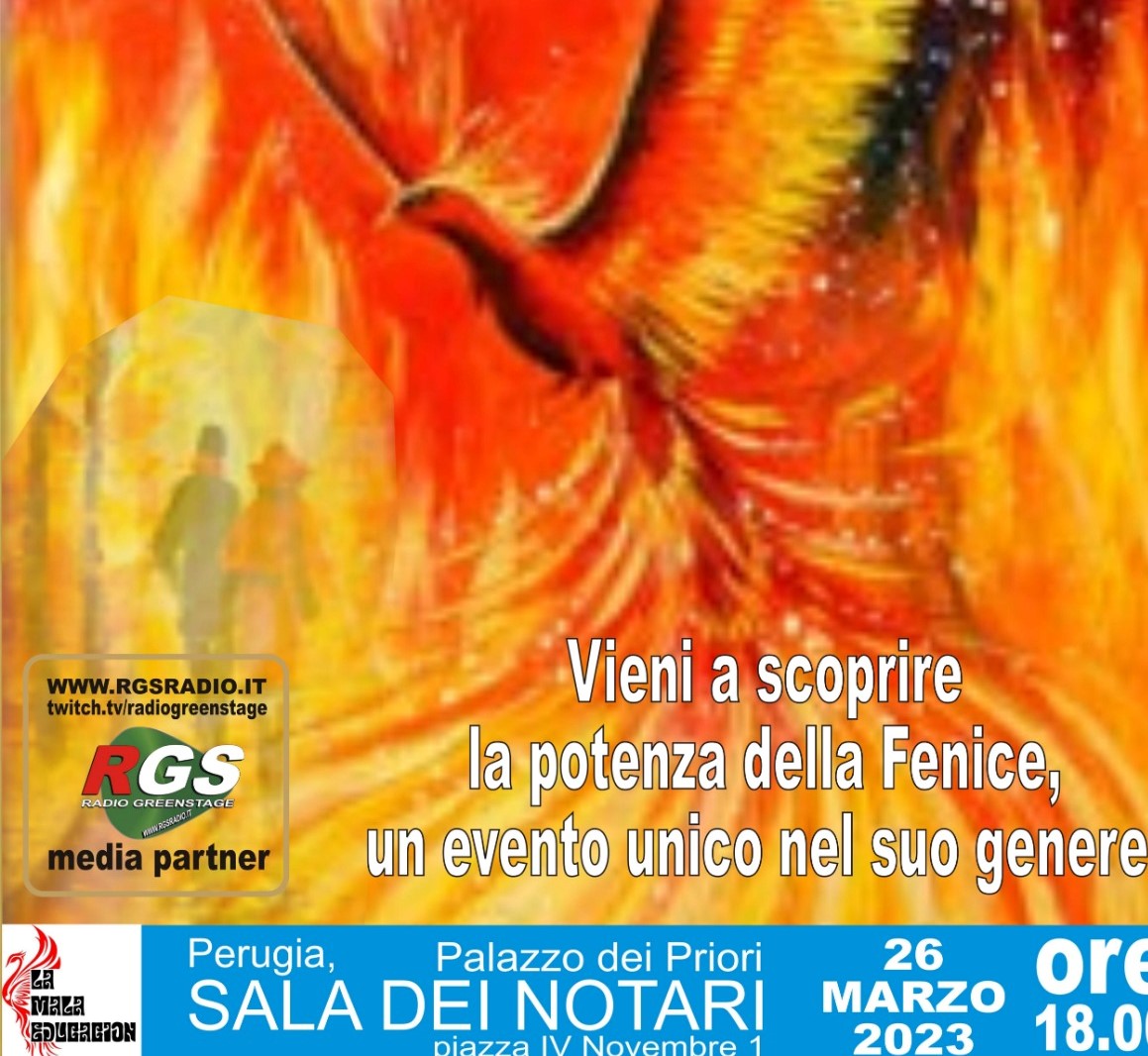 Il 26 marzo alla sala dei Notari di Perugia “La potenza della rinascita”