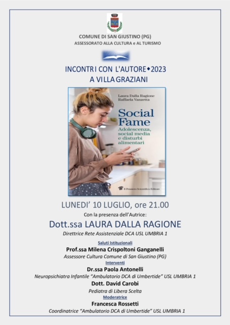 San Giustino – A Villa Graziani la presentazione del libro “Social Fame”