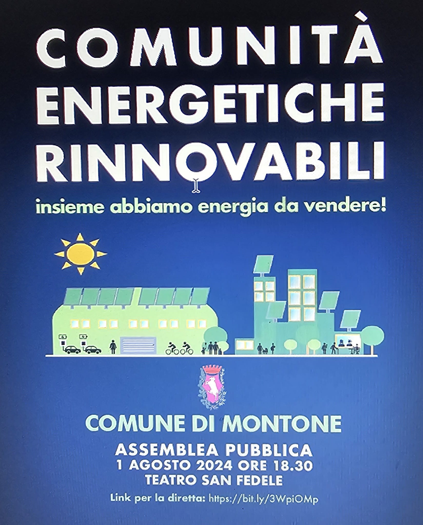 Montone – Al teatro San Fedele si parla di Comunità energetiche rinnovabili