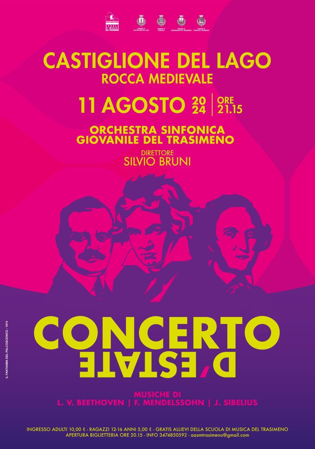 A Castiglione del Lago protagonista l'Orchestra Sinfonica Giovanile del Trasimeno