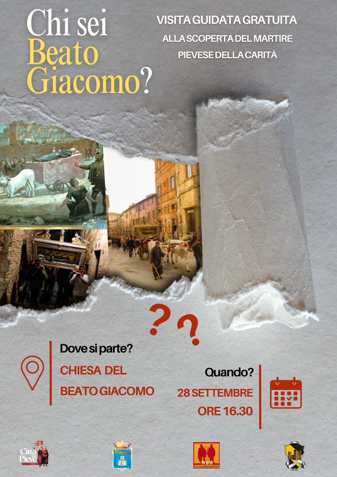 Città della Pieve - "Chi sei Beato Giacomo?"