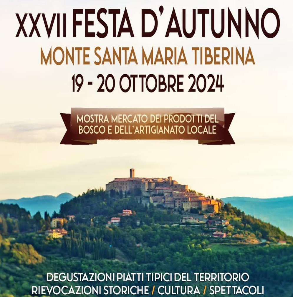 Monte Santa Maria Tiberina – Tutto è pronto per la “Festa d’Autunno”