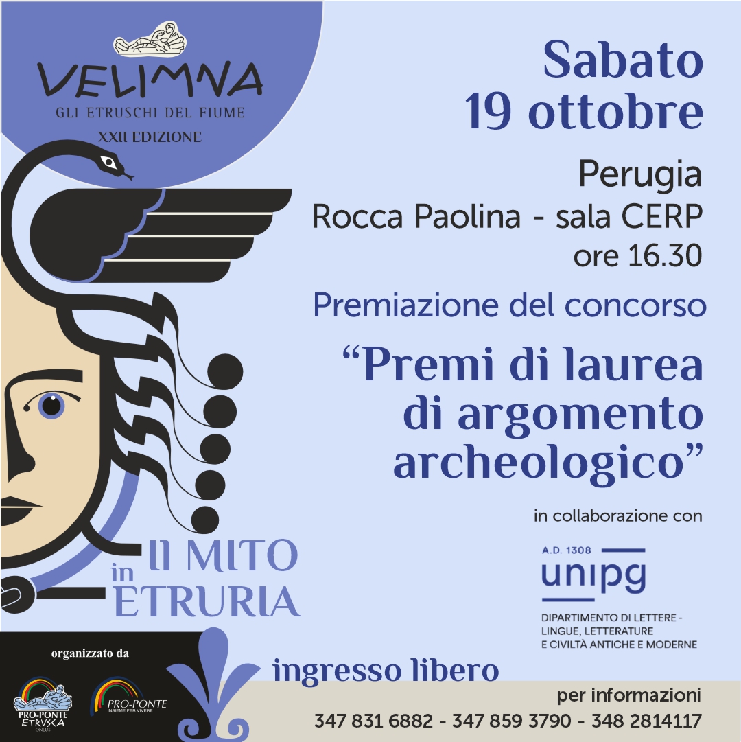 Velimna 2024 – Prosegue la mostra “Il Mito in Etruria” al CERP della Rocca Paolina