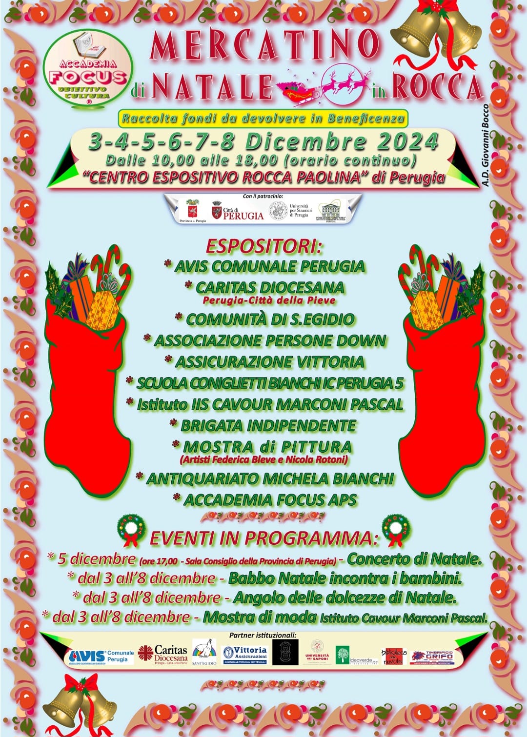 In Provincia – Conferenza stampa di presentazione del Mercatino “Natale in Rocca”