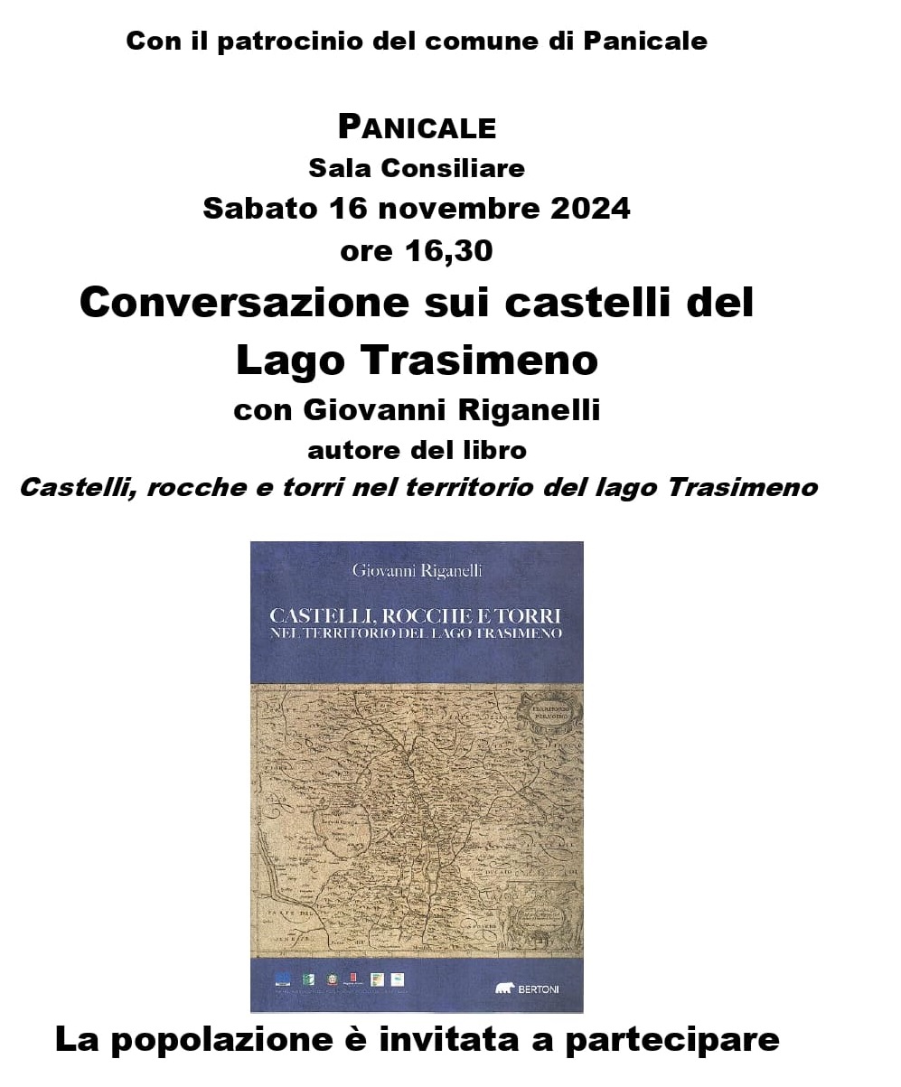 Panicale – “Conversazione sui castelli del Lago Trasimeno”