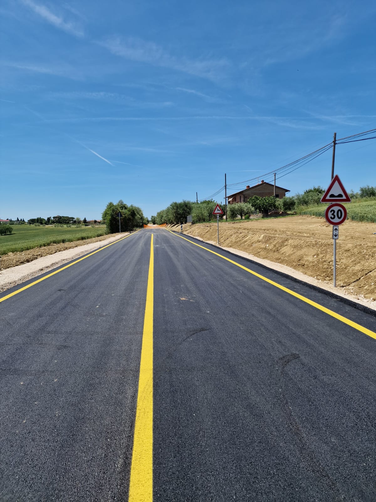 Viabilità – Castiglione del Lago, riapre al transito la Sp 300 di Porto