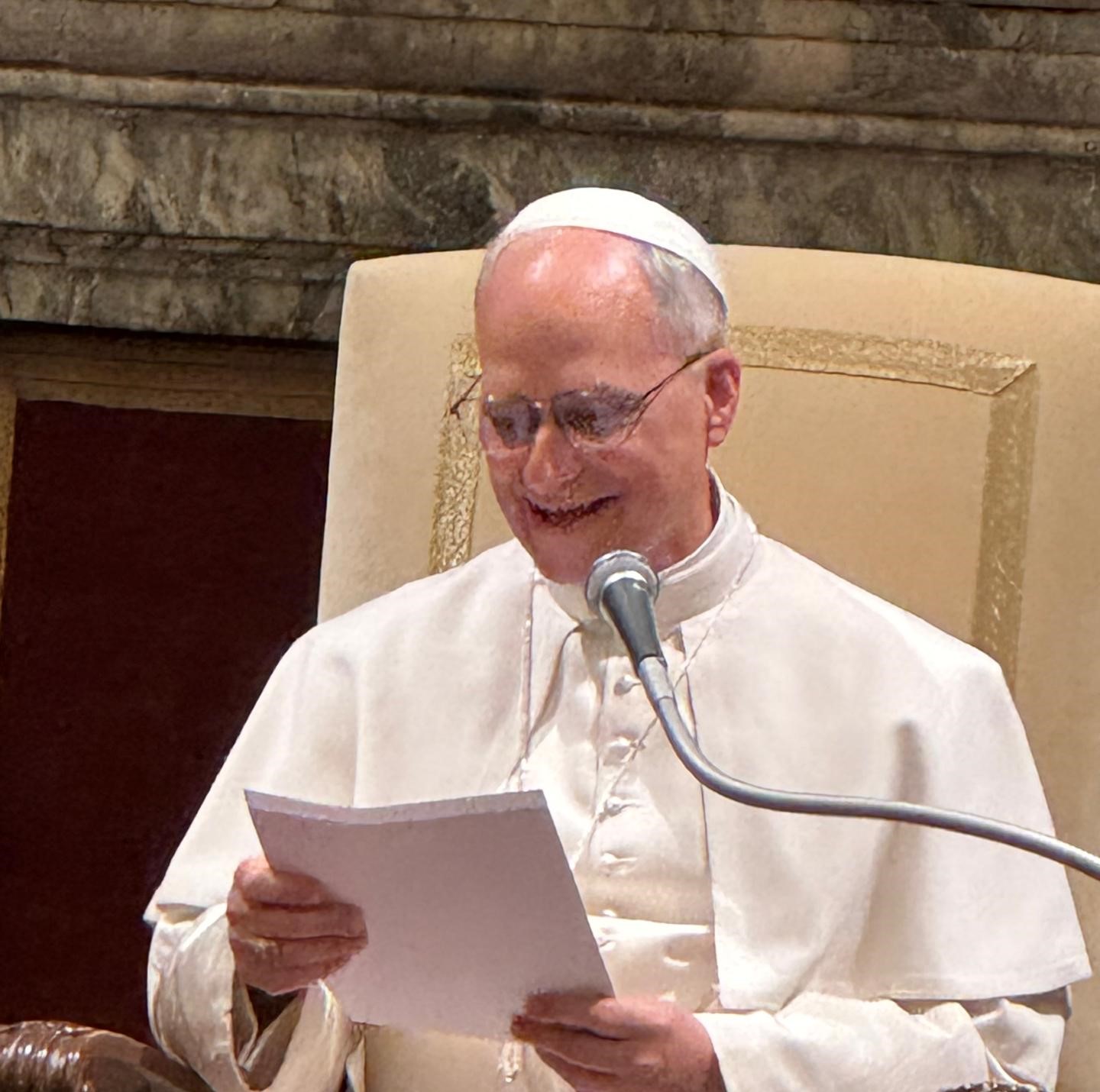 Il presidente della Provincia di Perugia all’udienza Papale con i movimenti pacifisti