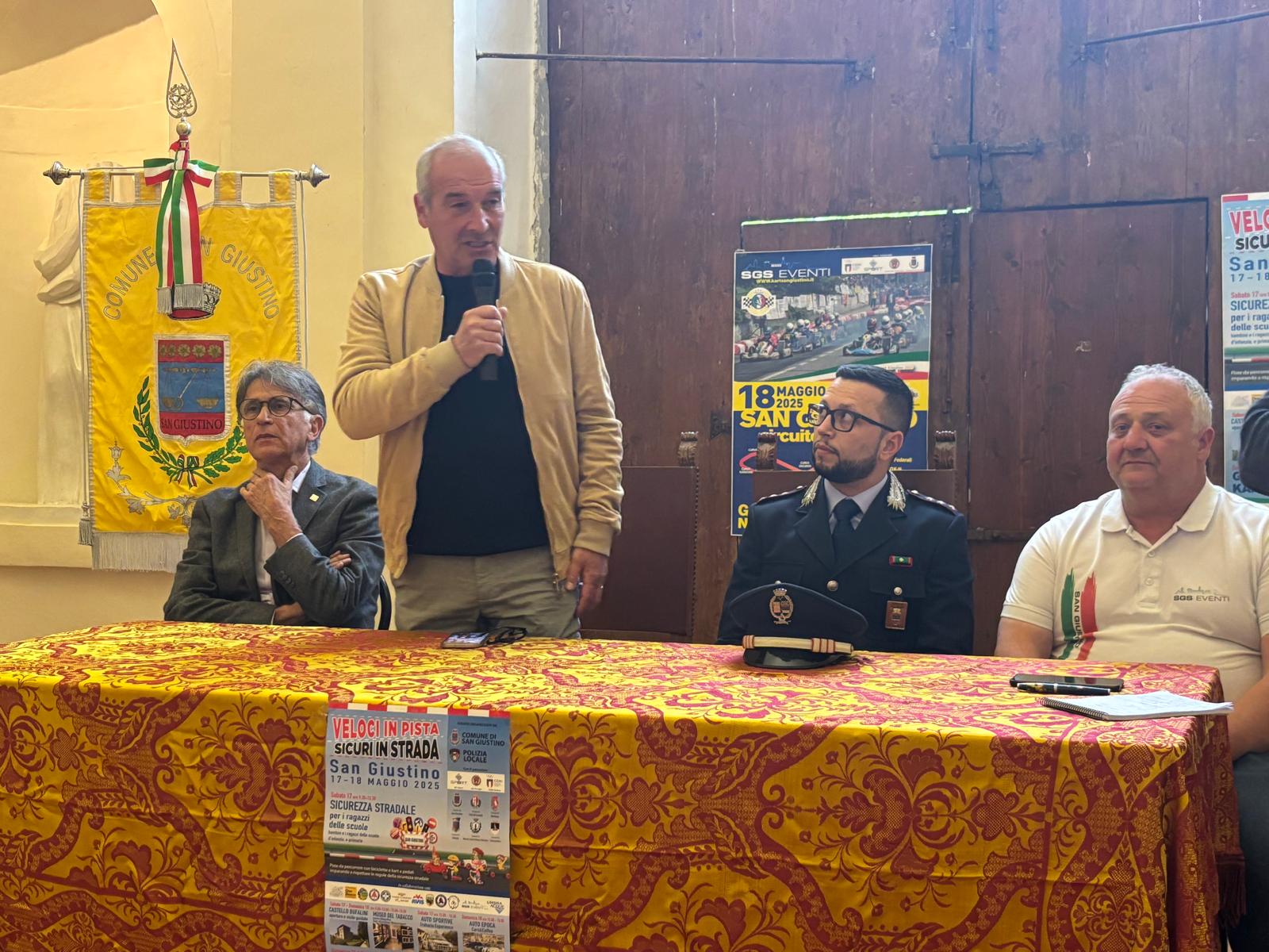 San Giustino – Presentata la terza edizione di "Veloci in pista, sicuri in strada"