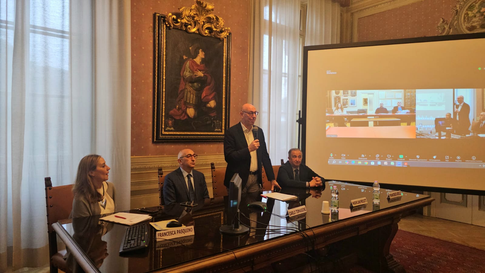 Immagine del corso di formazione sulla disciplina dell'antiriciclaggio