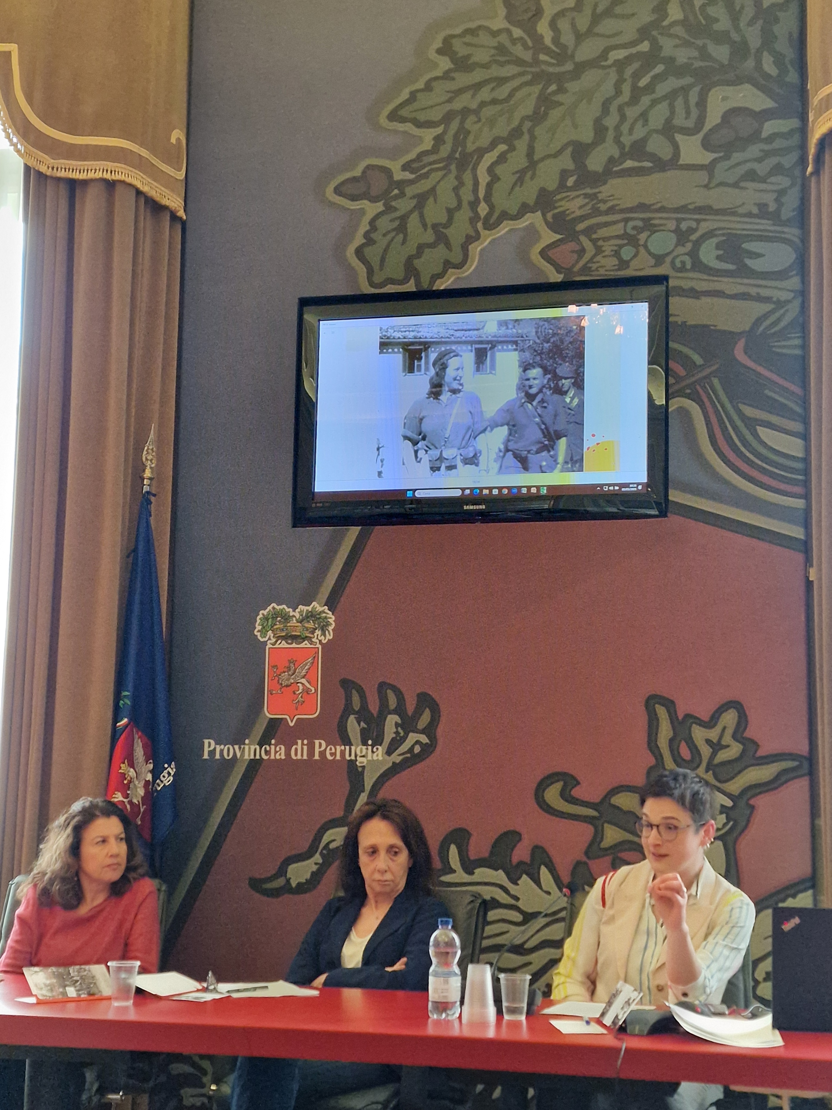 Cavicchi al centro insieme a Cioci e Di Caro