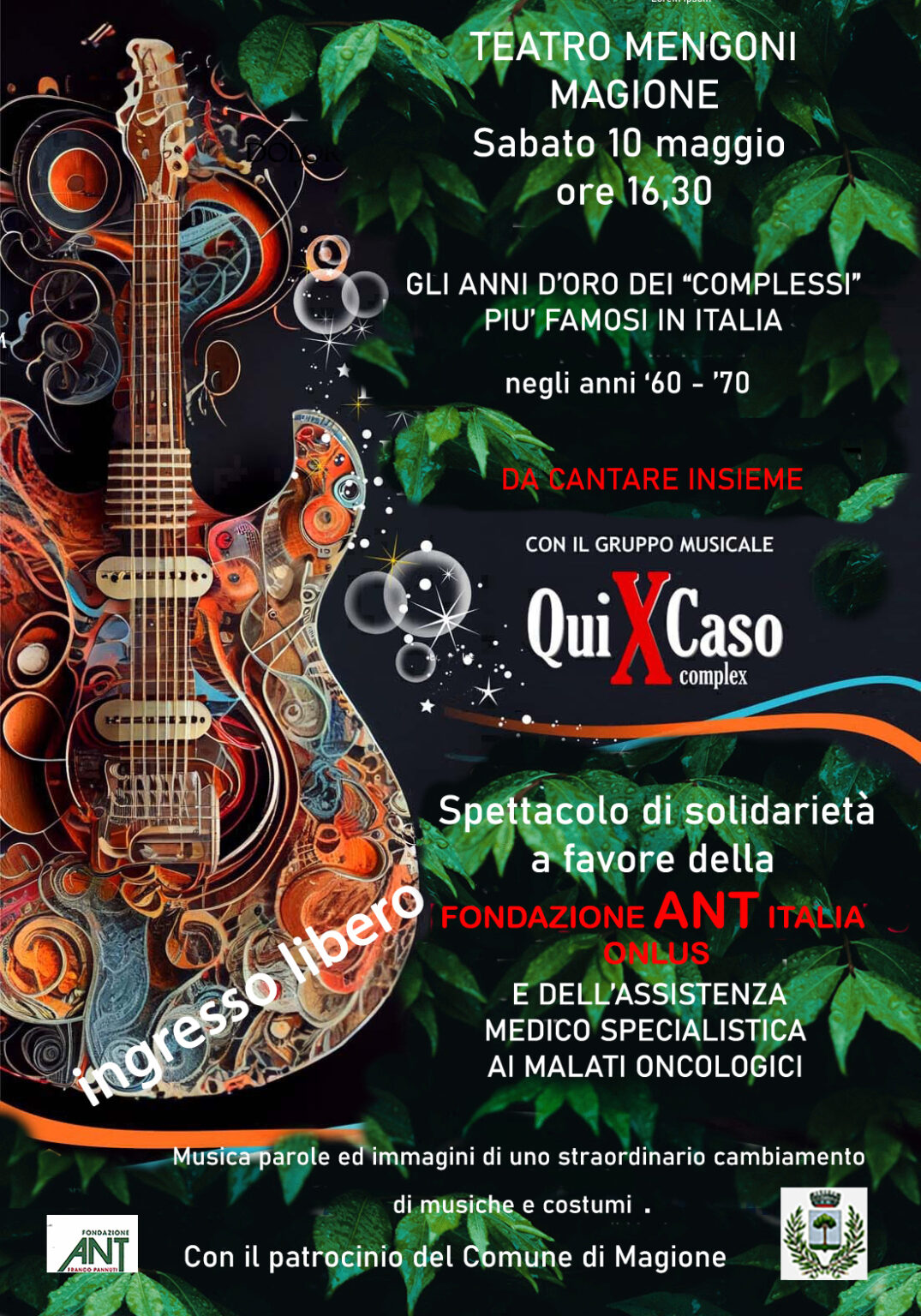 Eventi – Note di solidarietà al teatro Mengoni di Magione