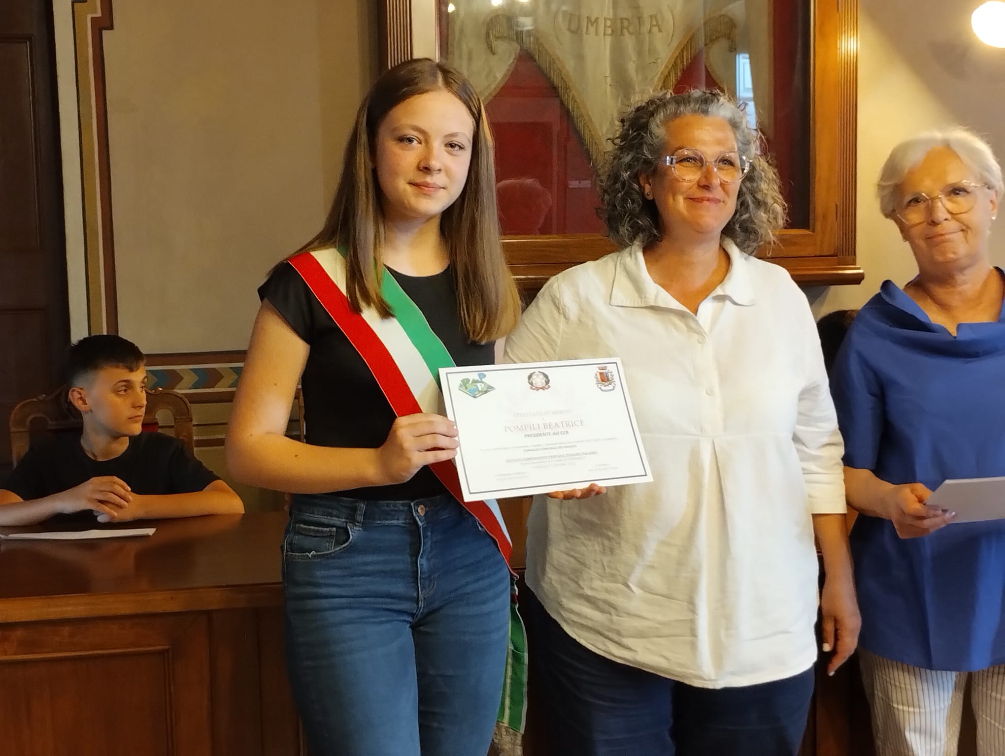 A Panicale concluso il mandato del terzo Consiglio comunale dei ragazzi