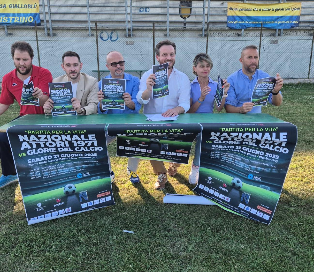Presentazione evento “La partita per la vita”