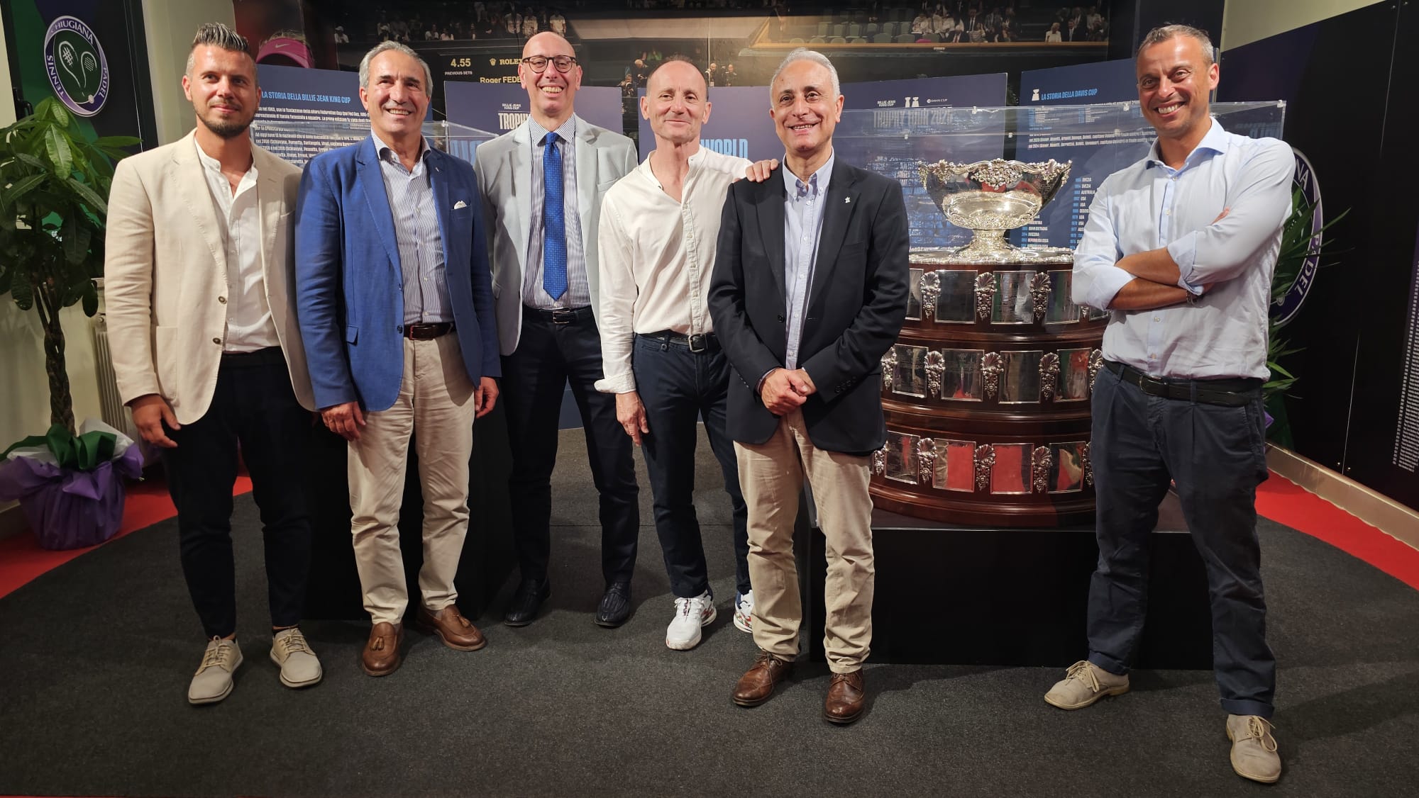 Coppa Davis e la Billie Jean King Cup ospitate dal tennis Chiugiana