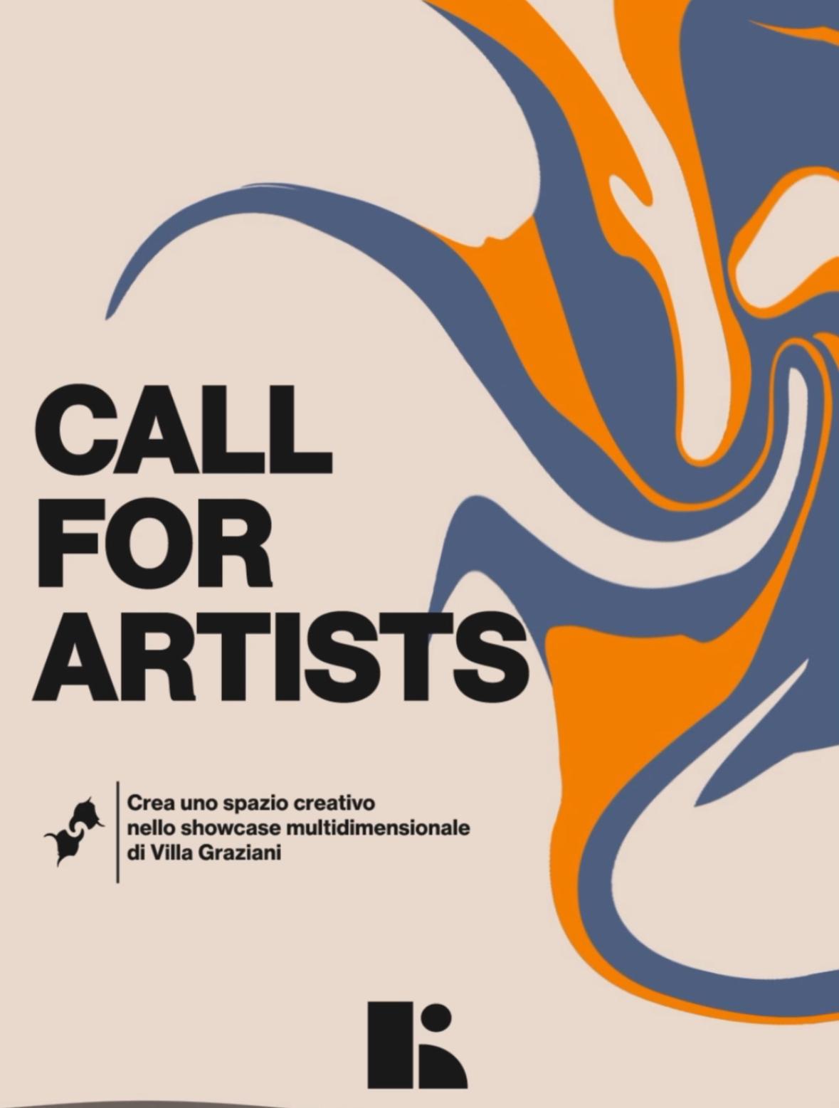 Locandina “Call for Artists” 