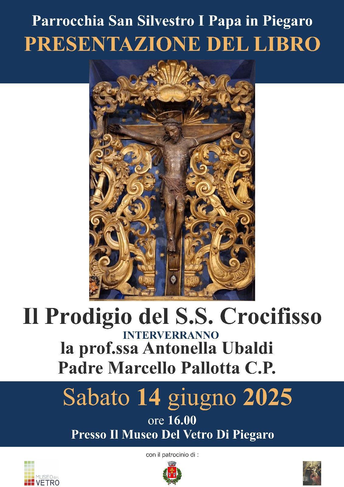 Piegaro – Presentazione del libro Il Prodigio del SS.mo Crocifisso
