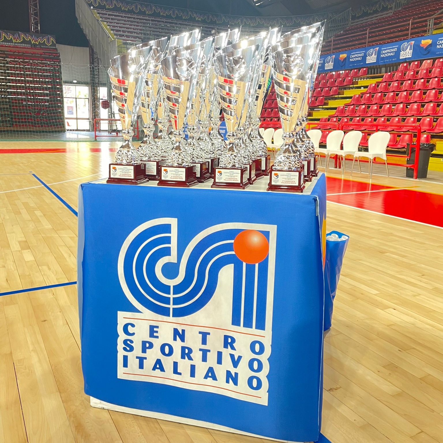 Premiazioni delle finali Nazionali CSI di Pallavolo 