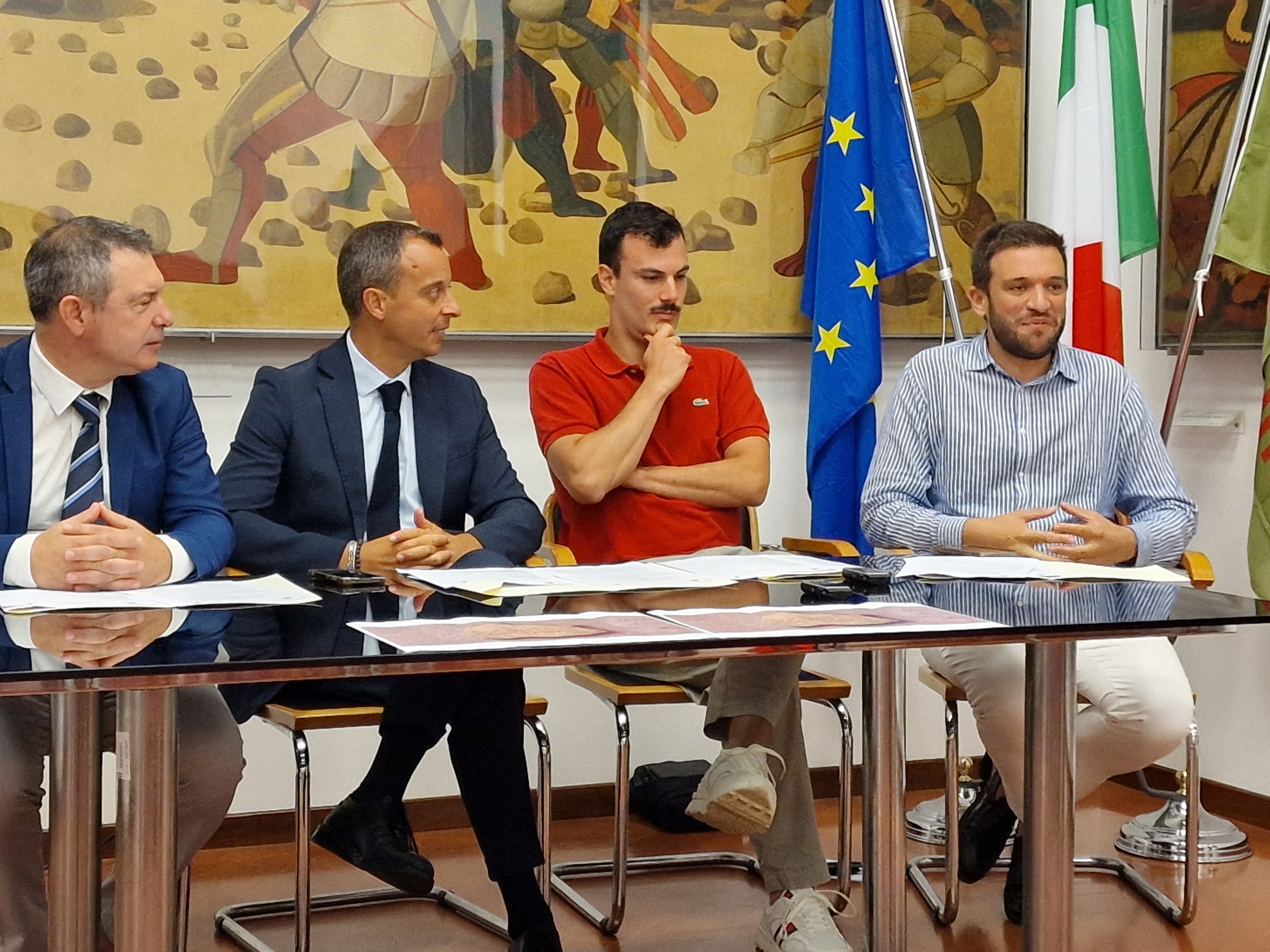La conferenza stampa