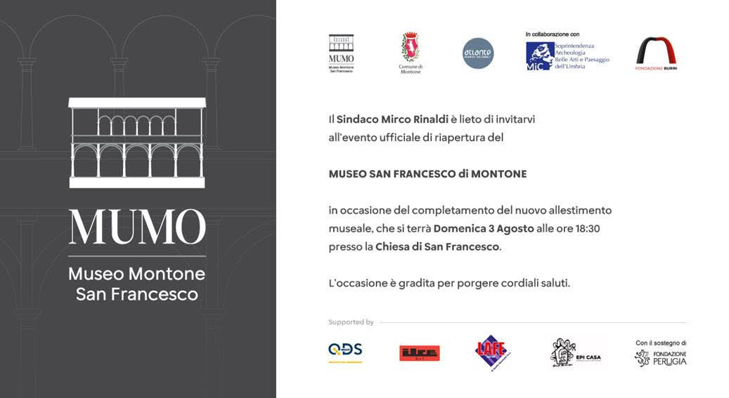 Montone – Il Museo di San Francesco riapre con un nuovo allestimento
