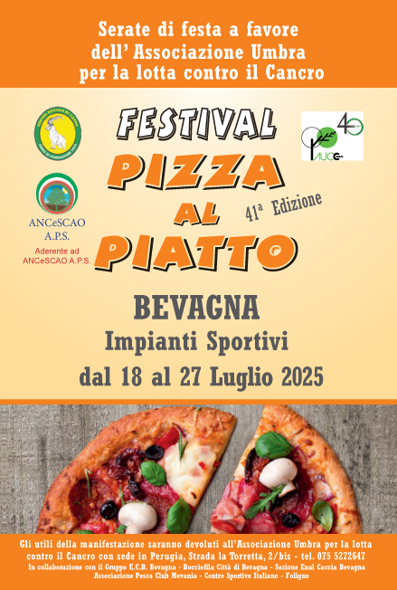 Conferenza stampa – In Provincia la presentazione del Festival della Pizza al Piatto di Bevagna