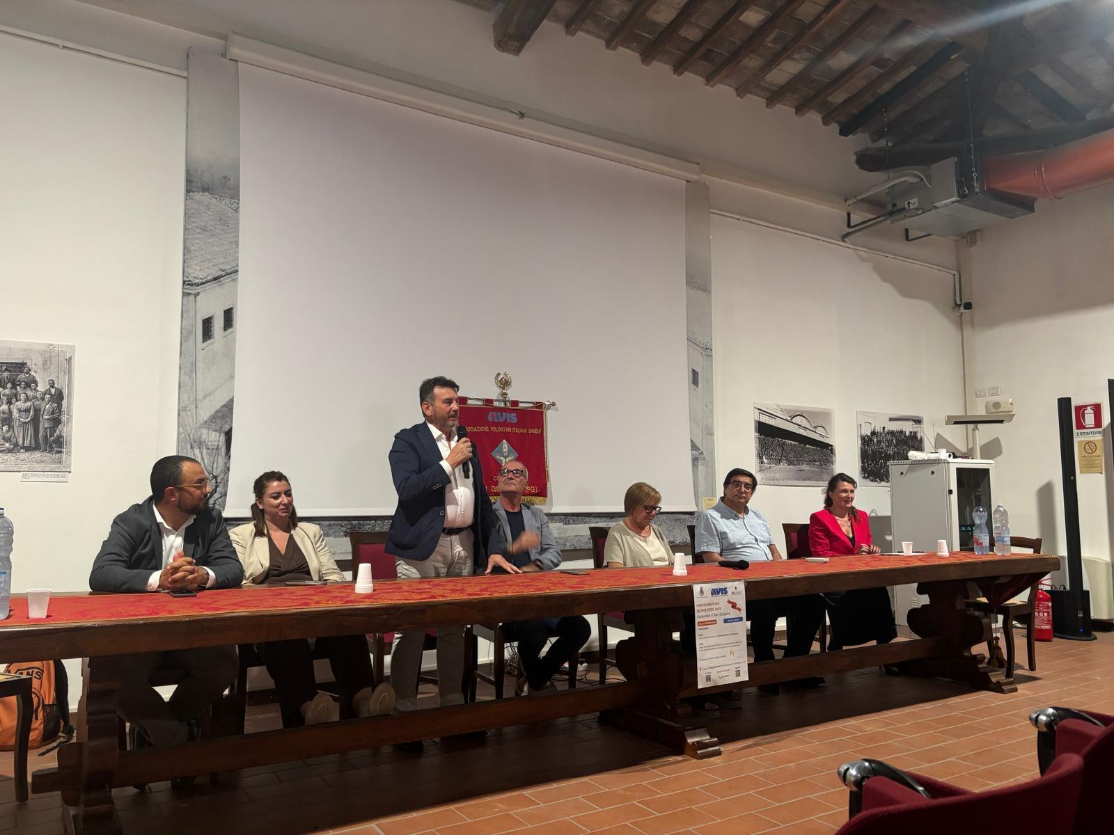 Inaugurazione della nuova sede AVIS di San Giustino