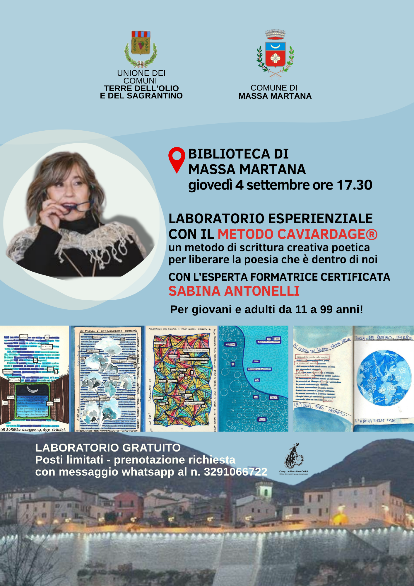 Massa Martana - Laboratorio esperienziale gratuito con il Metodo Caviardage