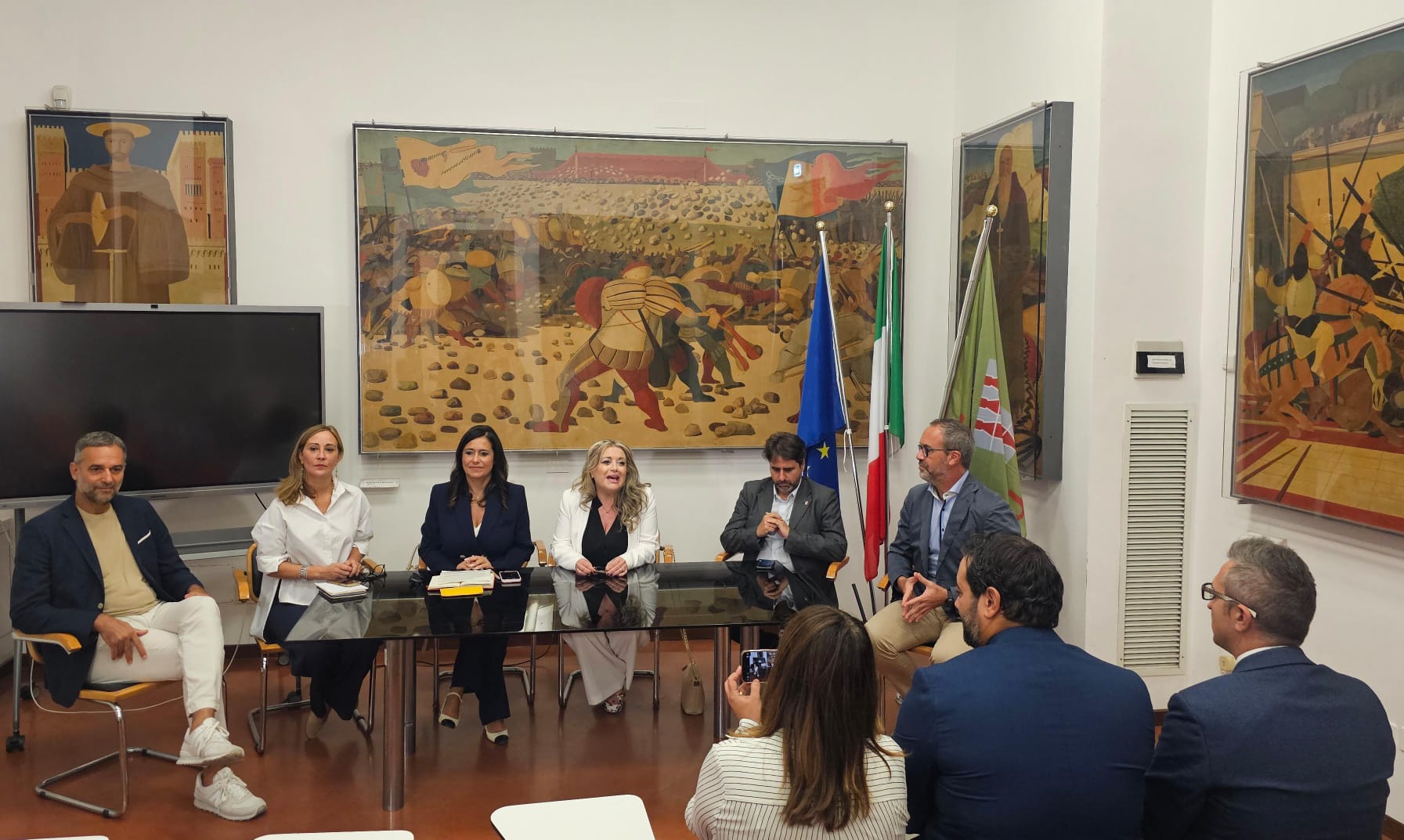 Immagine della presentazione del progetto “Volta Tech Hub Umbria”