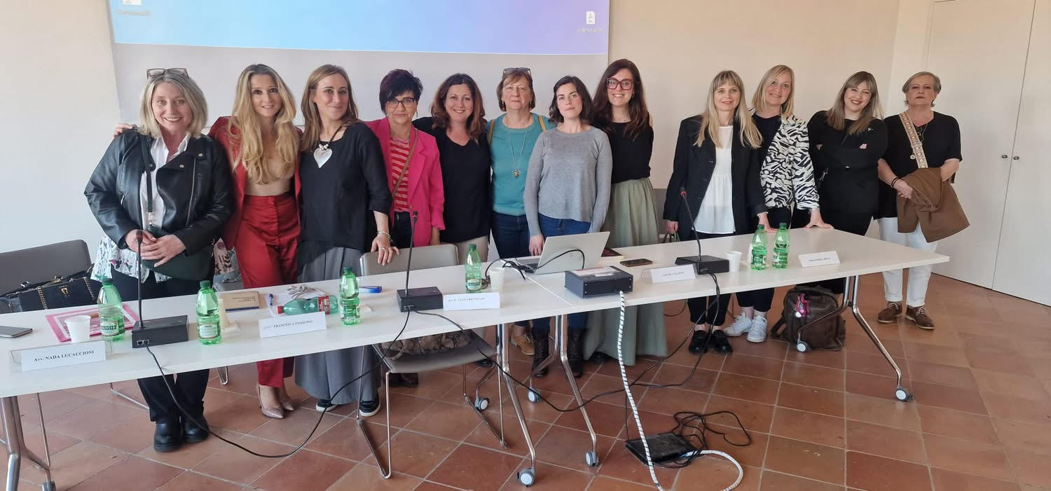 Foto di gruppo delle partecipanti