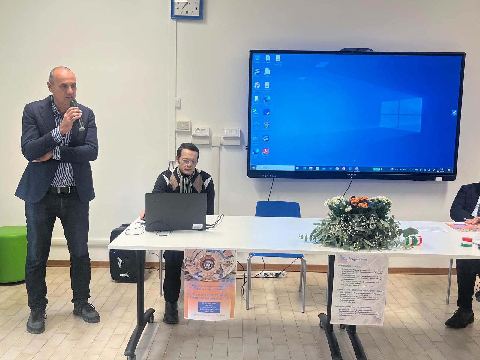 L'intervento dell'ing. Andrea Moretti