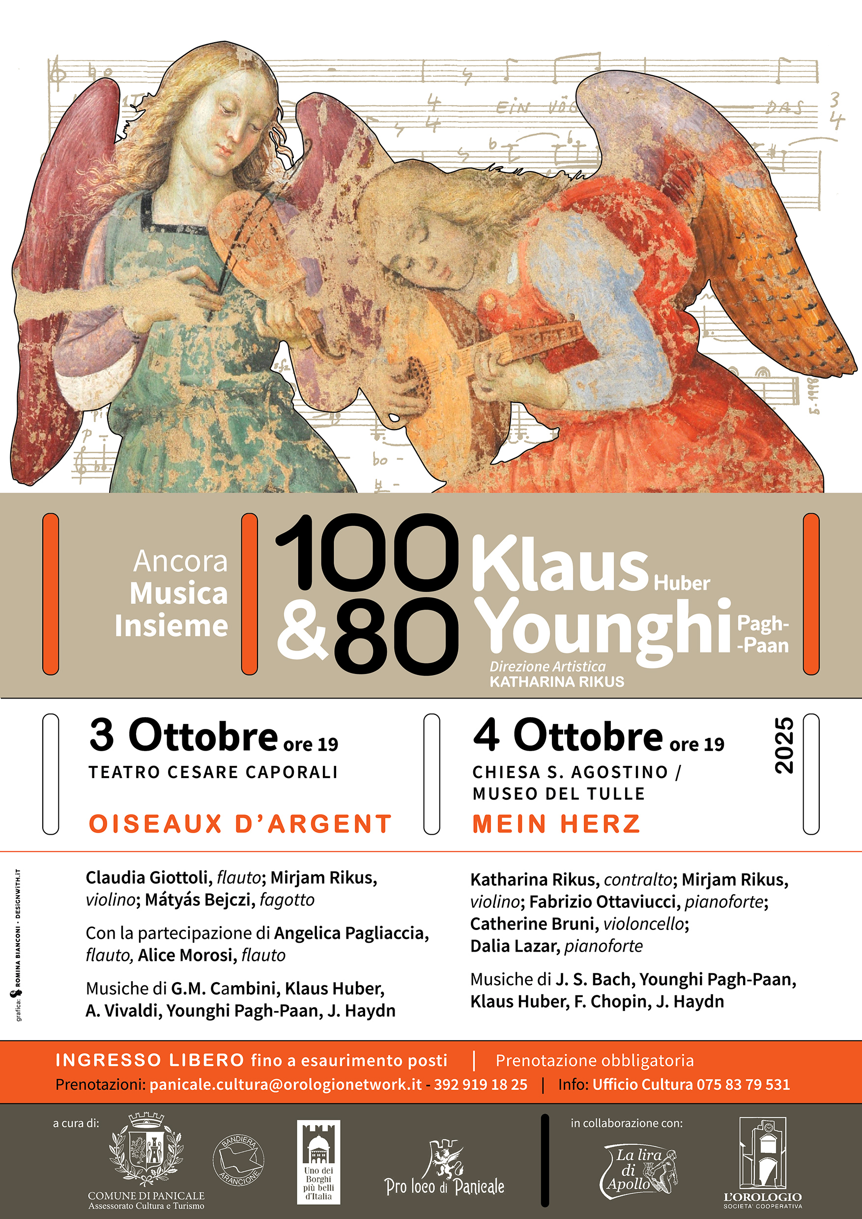 Panicale - “Ancora Musica Insieme – 100 Klaus Huber & 80 Younghi Pagh-Paan”