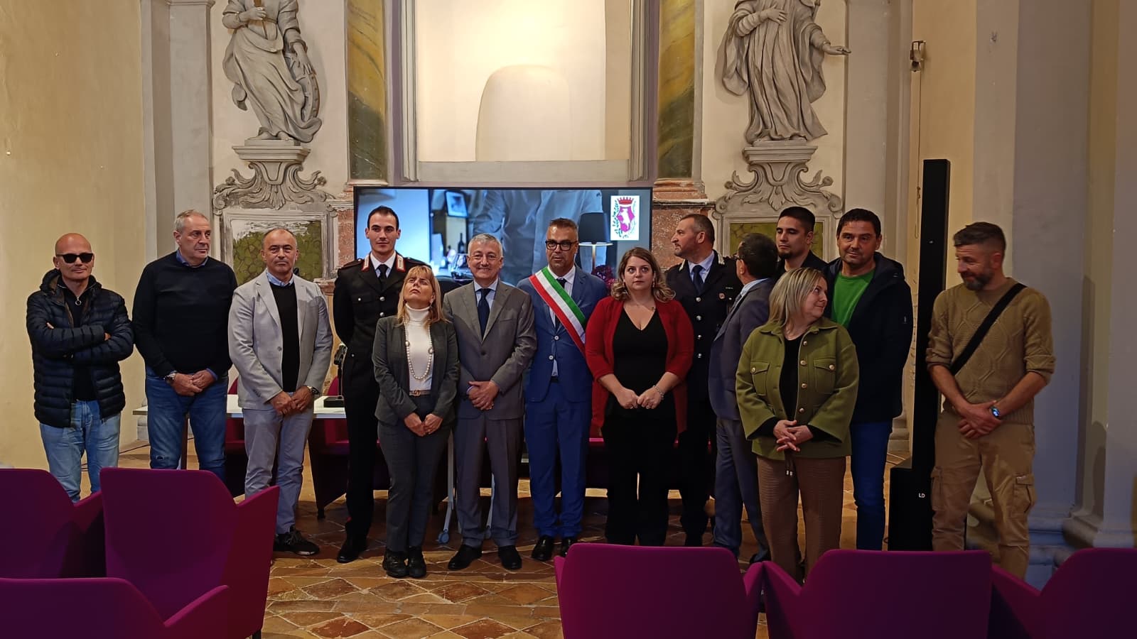 Il prefetto di Perugia in visita a Montone Il prefetto di Perugia in visita a Montone