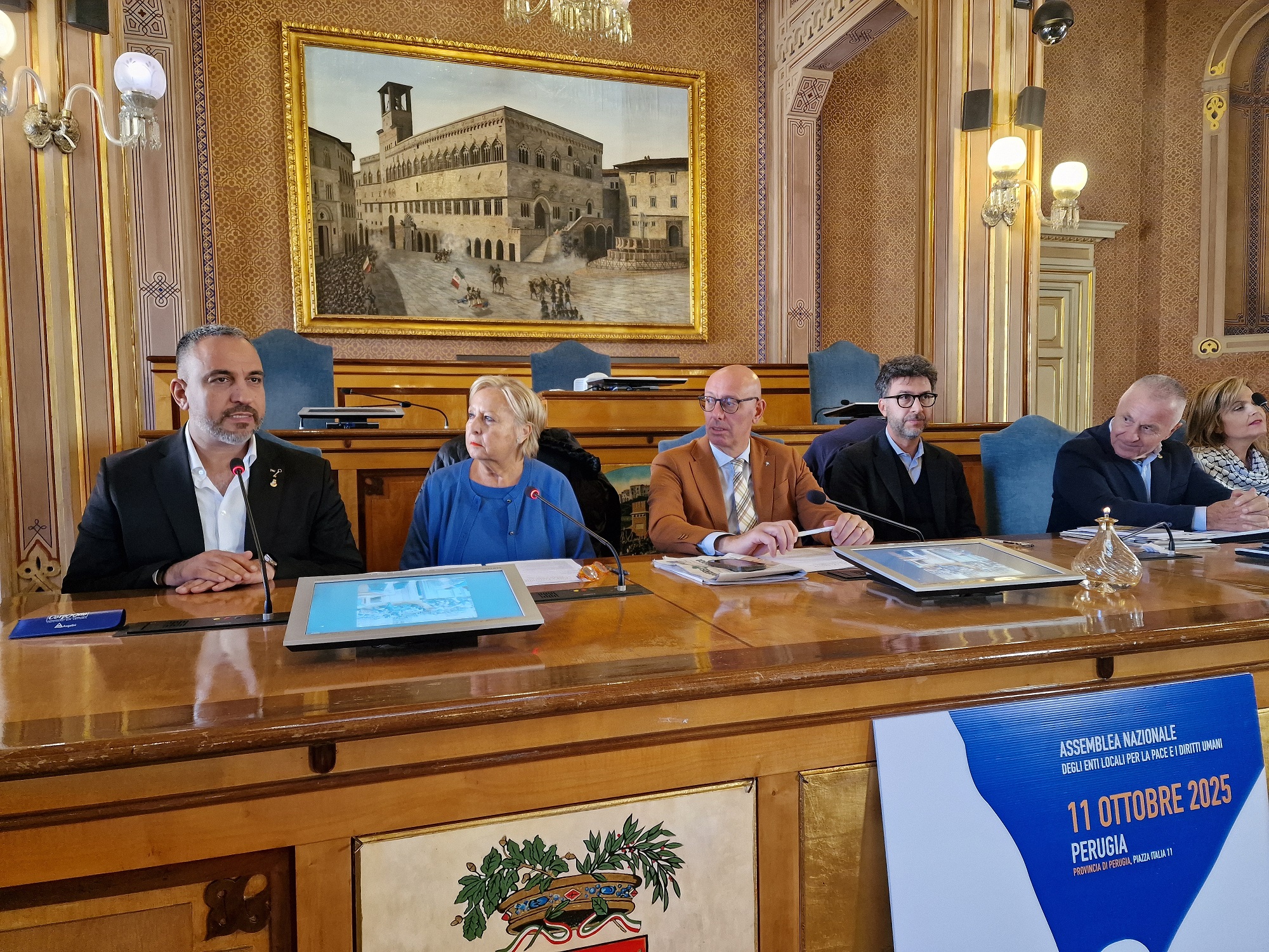 L'intervento del sindaco di Betlemme