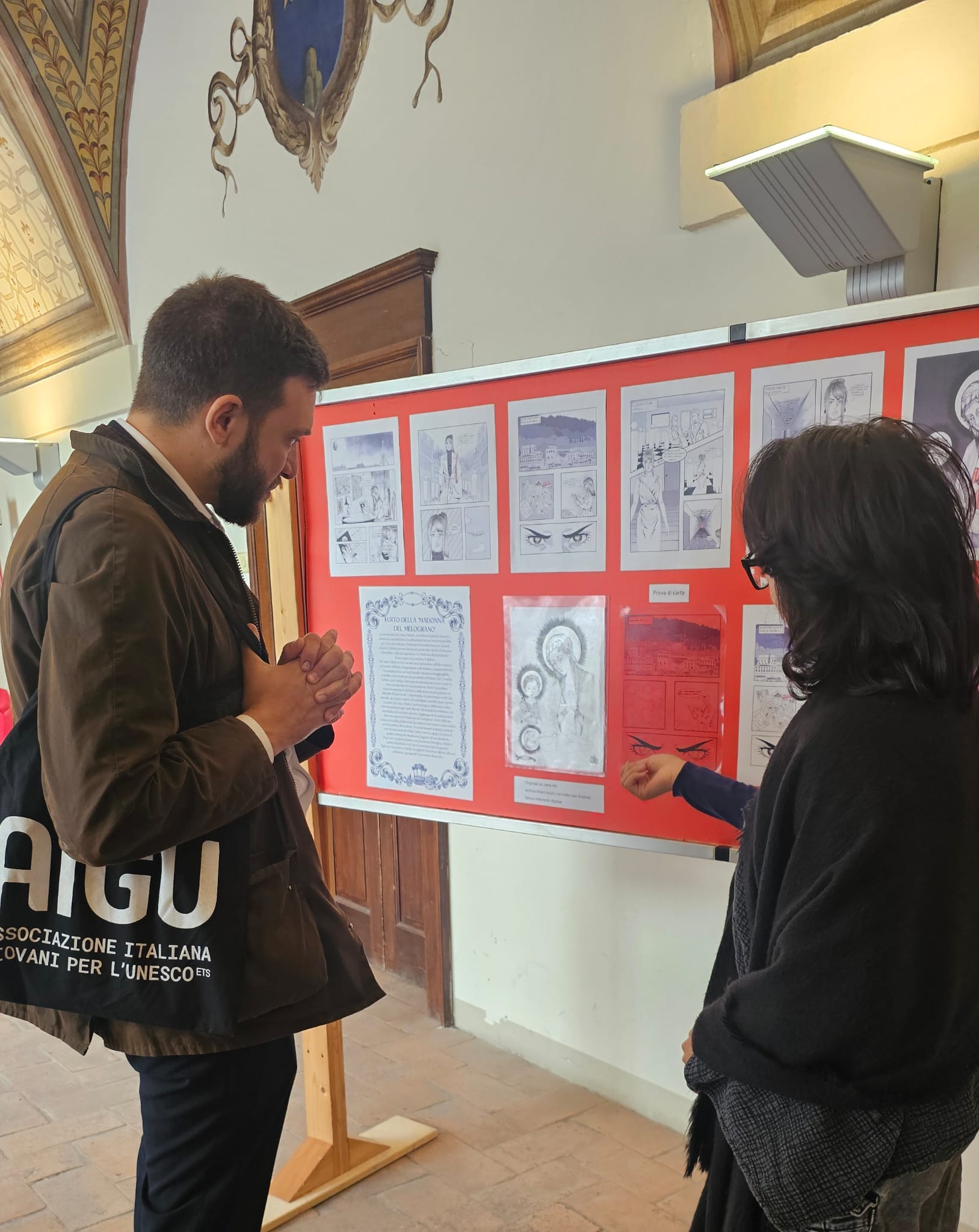 La mostra sul fumetto del Liceo Artistico “Mazzatinti”