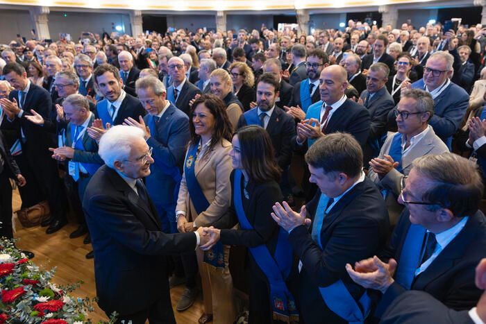 Immagine della cerimonia di apertura dell'Assemblea Nazionale UPI