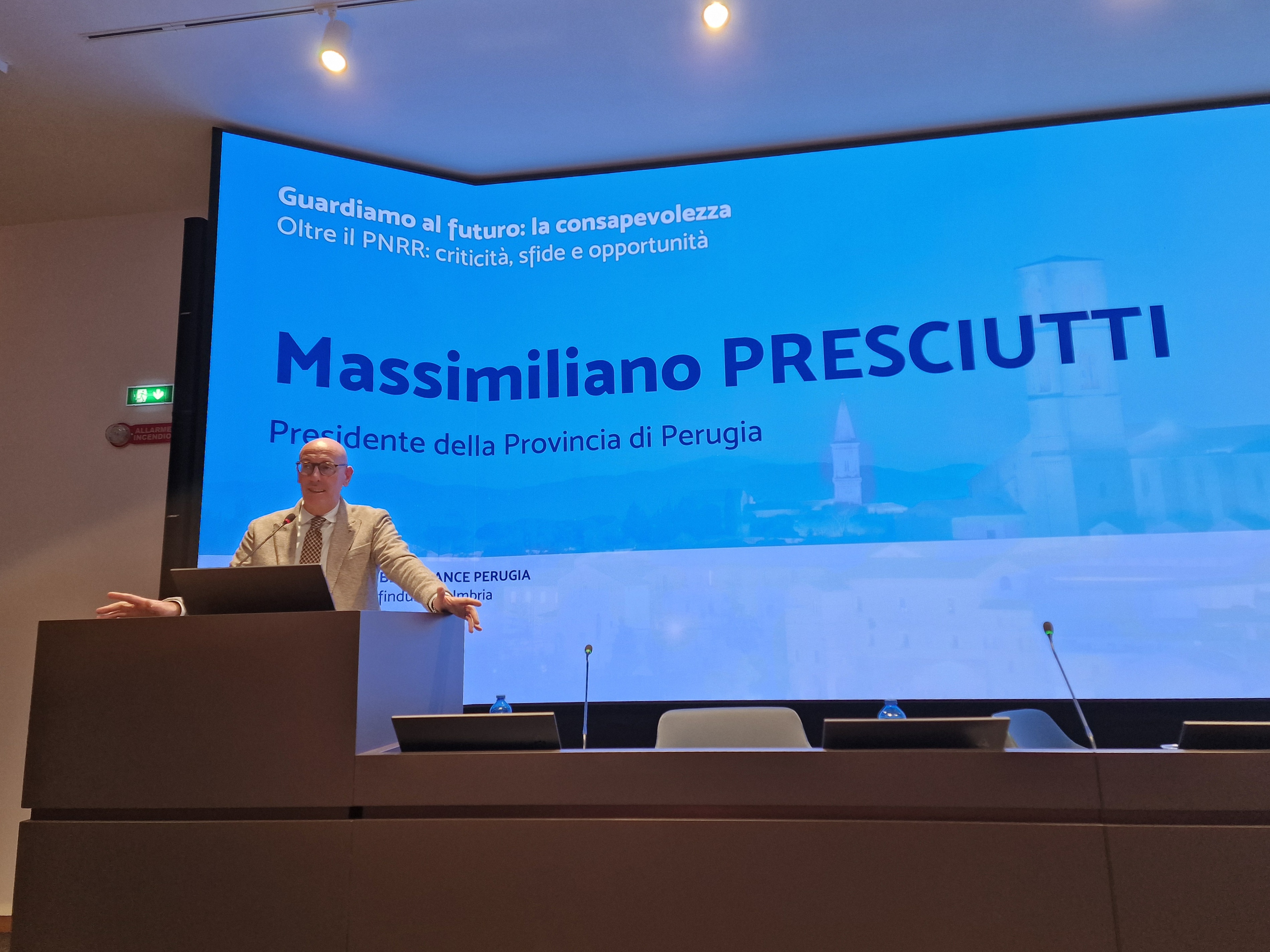 L'intervento di Presciutti