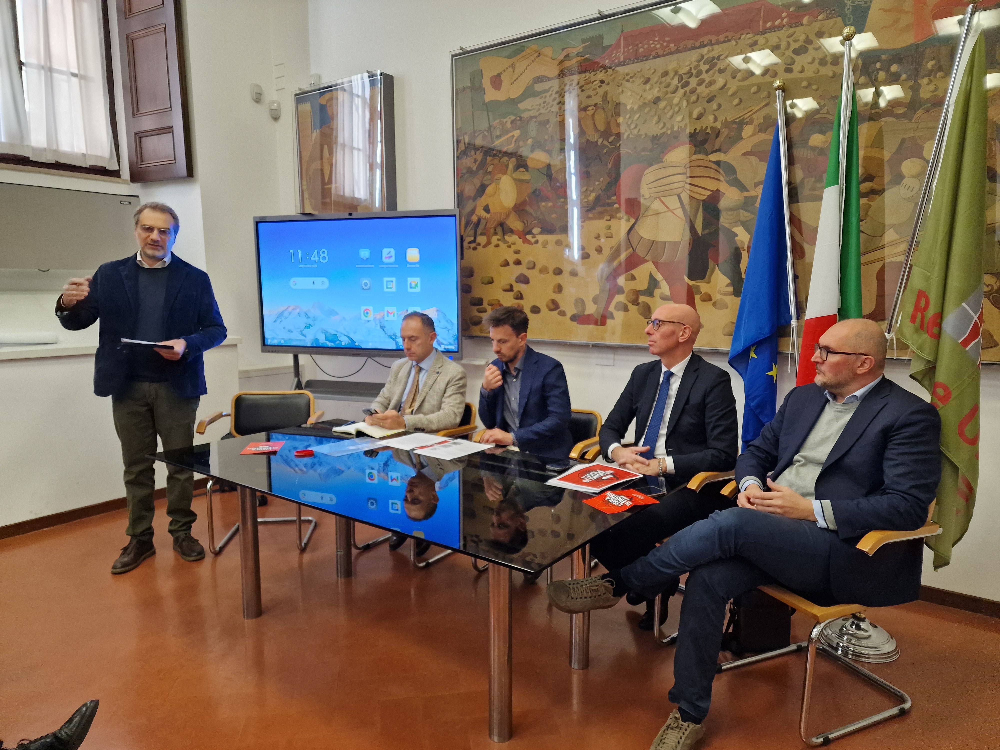 La conferenza stampa