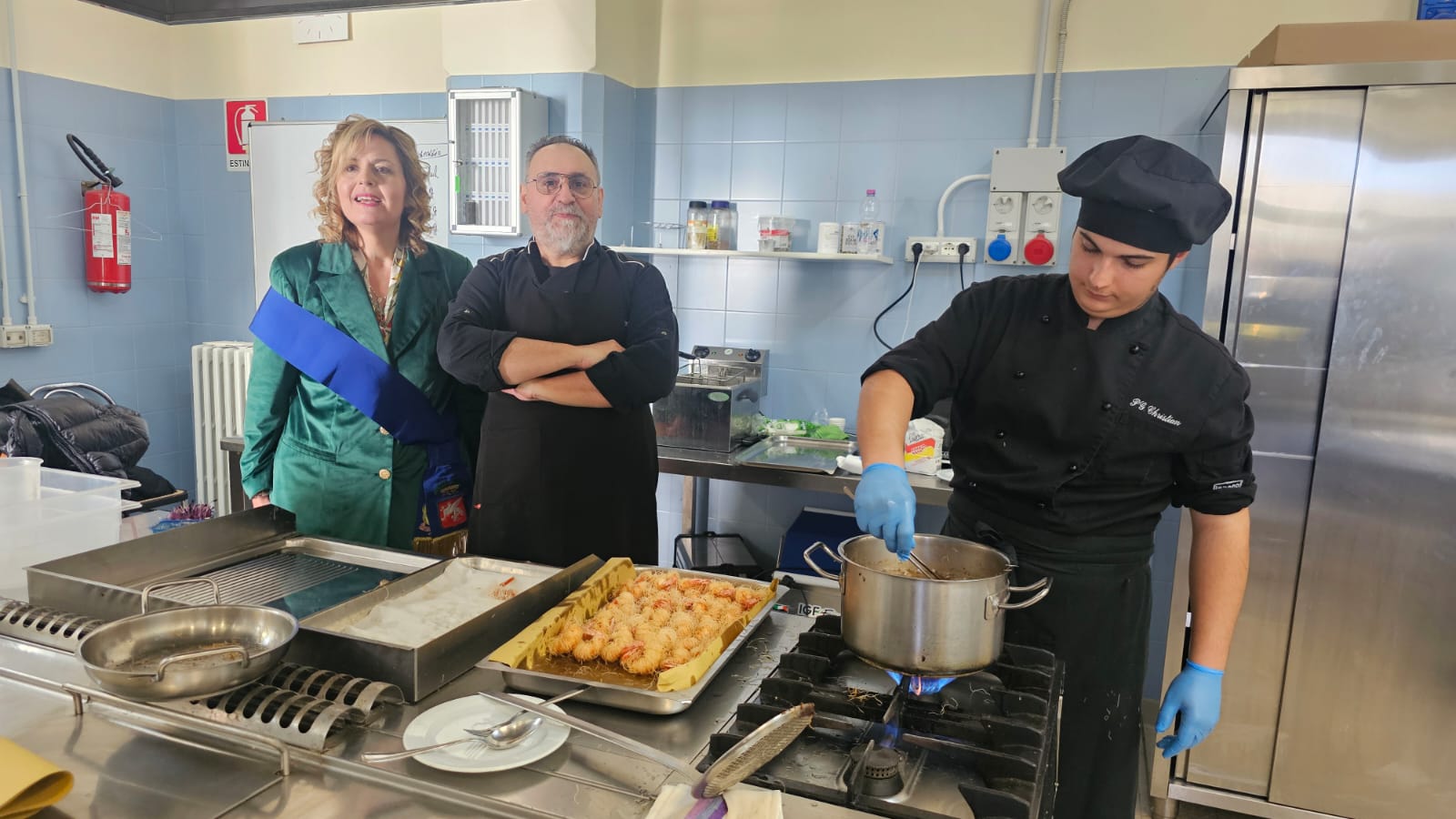 Immagine dell'Istituto Alberghiero in festa per i 60 anni