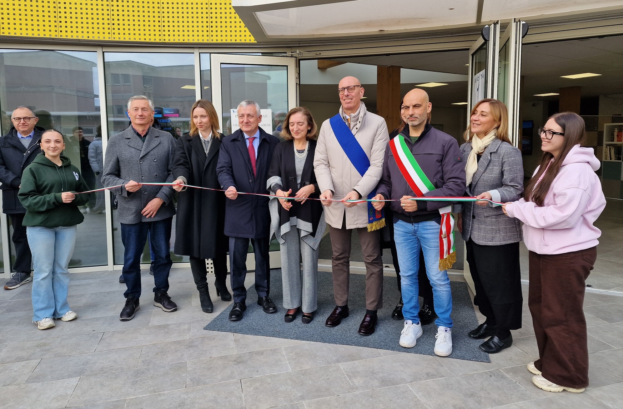 A Città di Castello inaugurato il nuovo edificio del Polo Tecnico Franchetti-Salviani