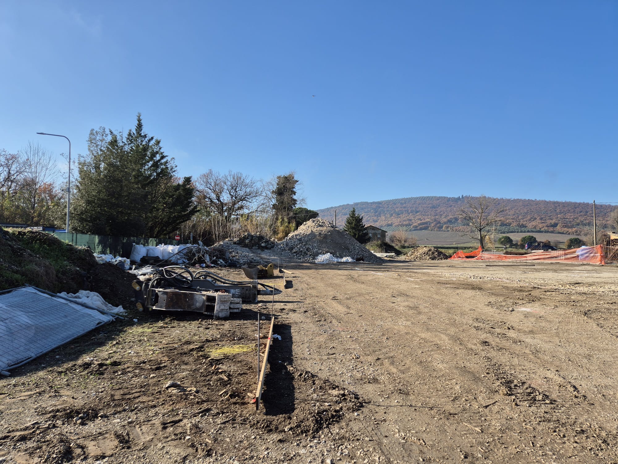L'area del cantiere