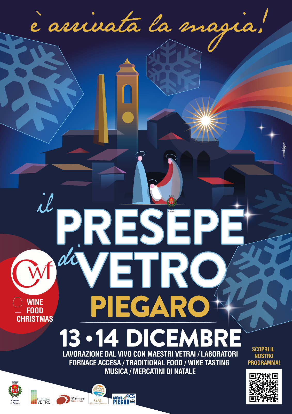 A Piegaro il primo presepe monumentale in vetro