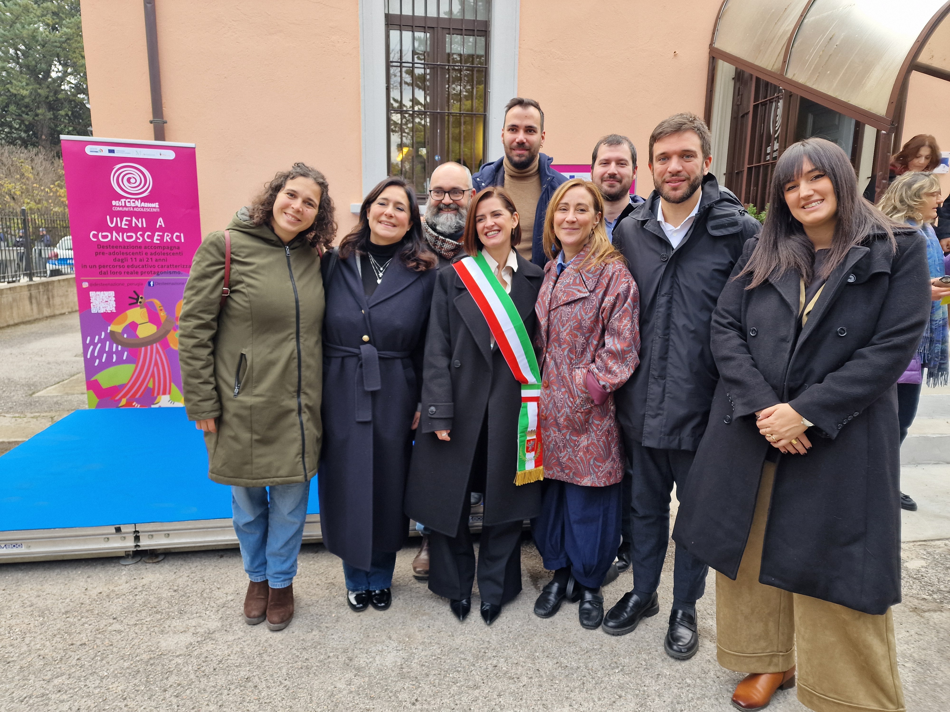 Inaugurato a Perugia “DesTEENazione”