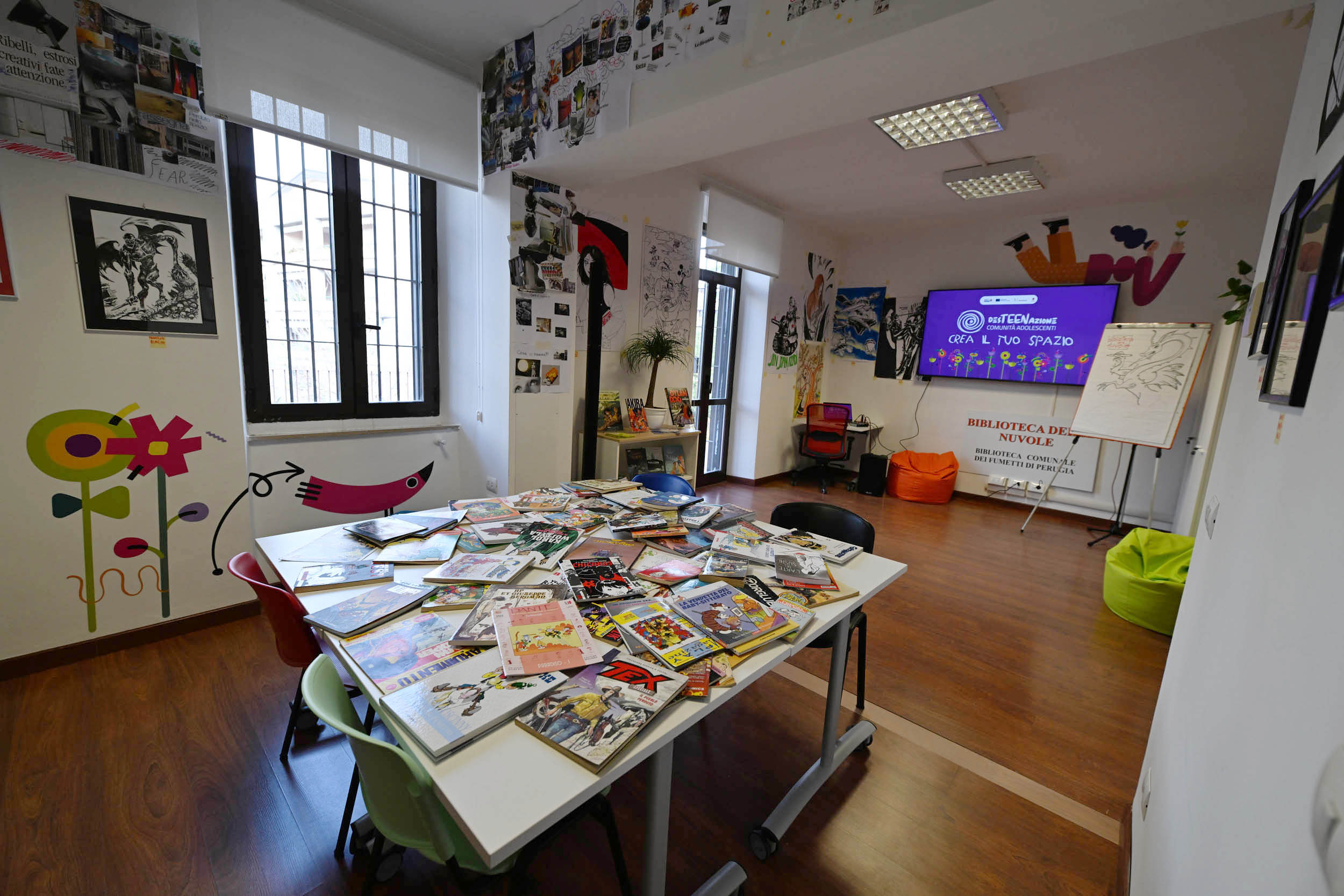 Una delle sale interne