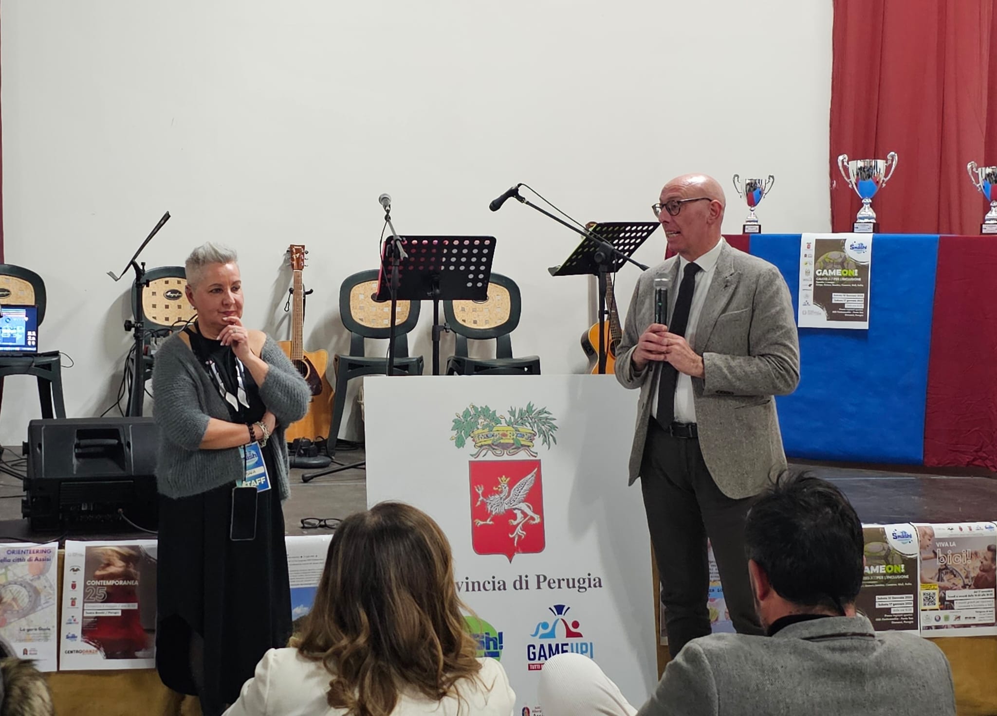 L'intervento del presidente Presciutti