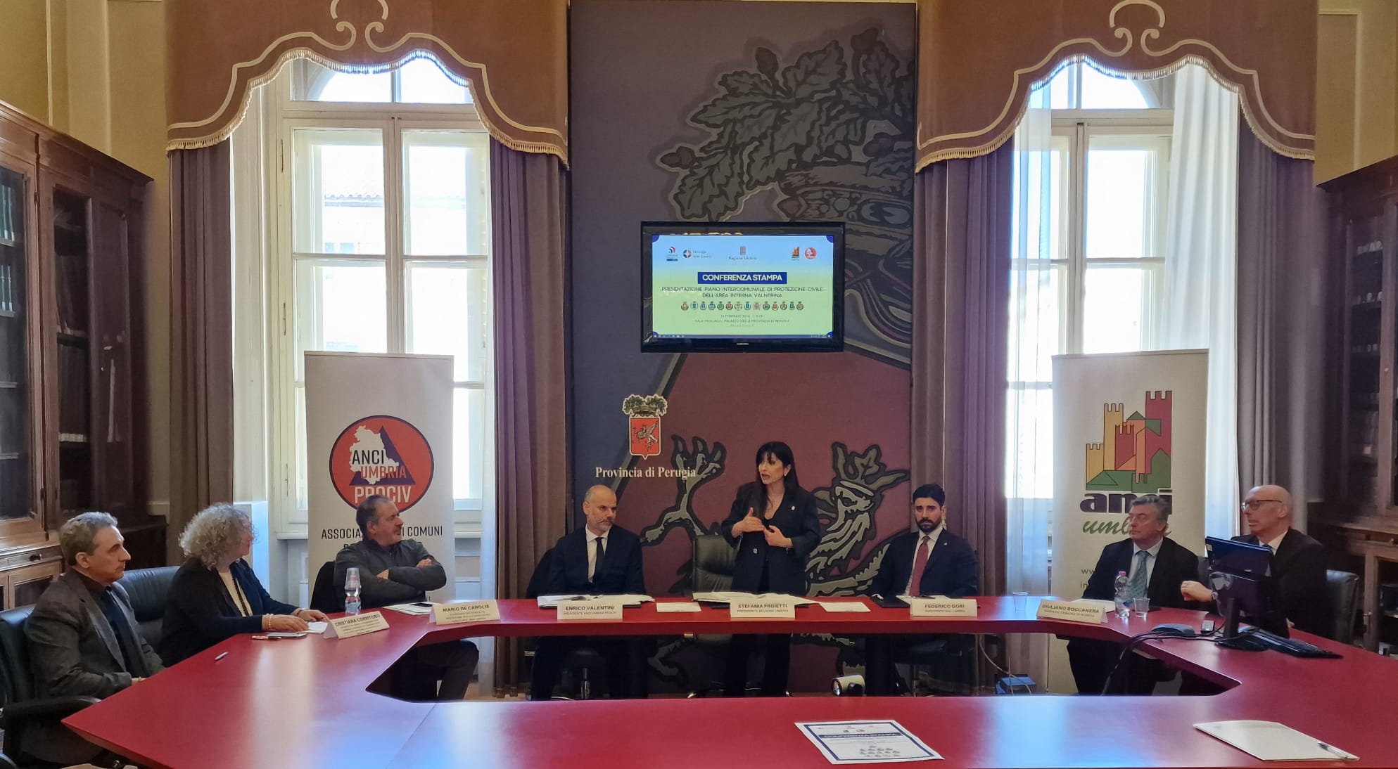 Presentazione del Piano intercomunale di Protezione Civile dell'Area interna Valnerina