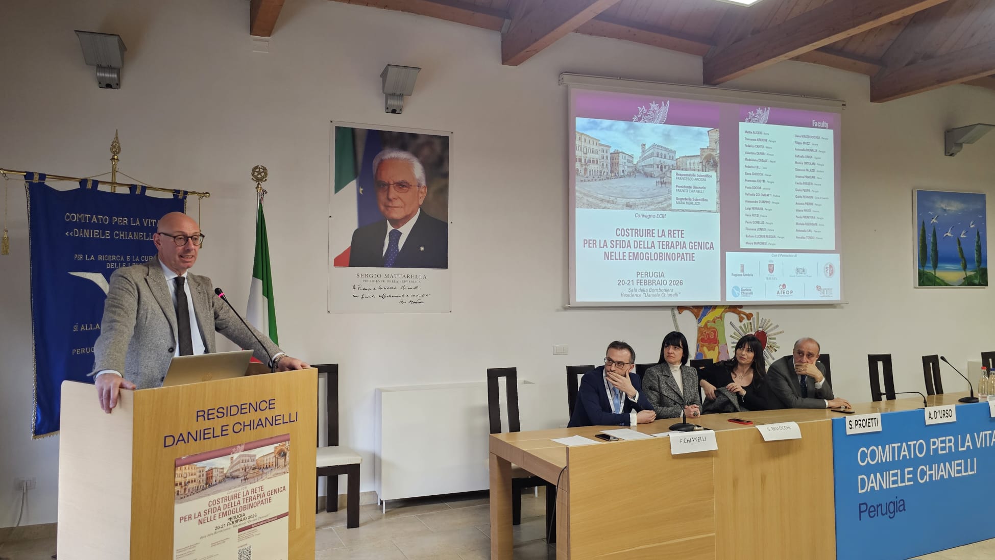 Immagine del convegno “Costruire la rete per la sfida della Terapia genica nelle emoglobinopatie” 
