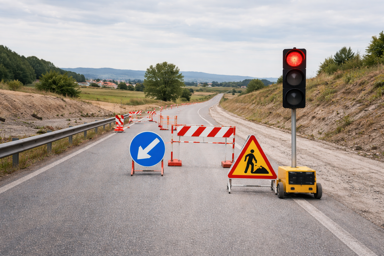 immagine generica modifiche alla viabilità creata con AI