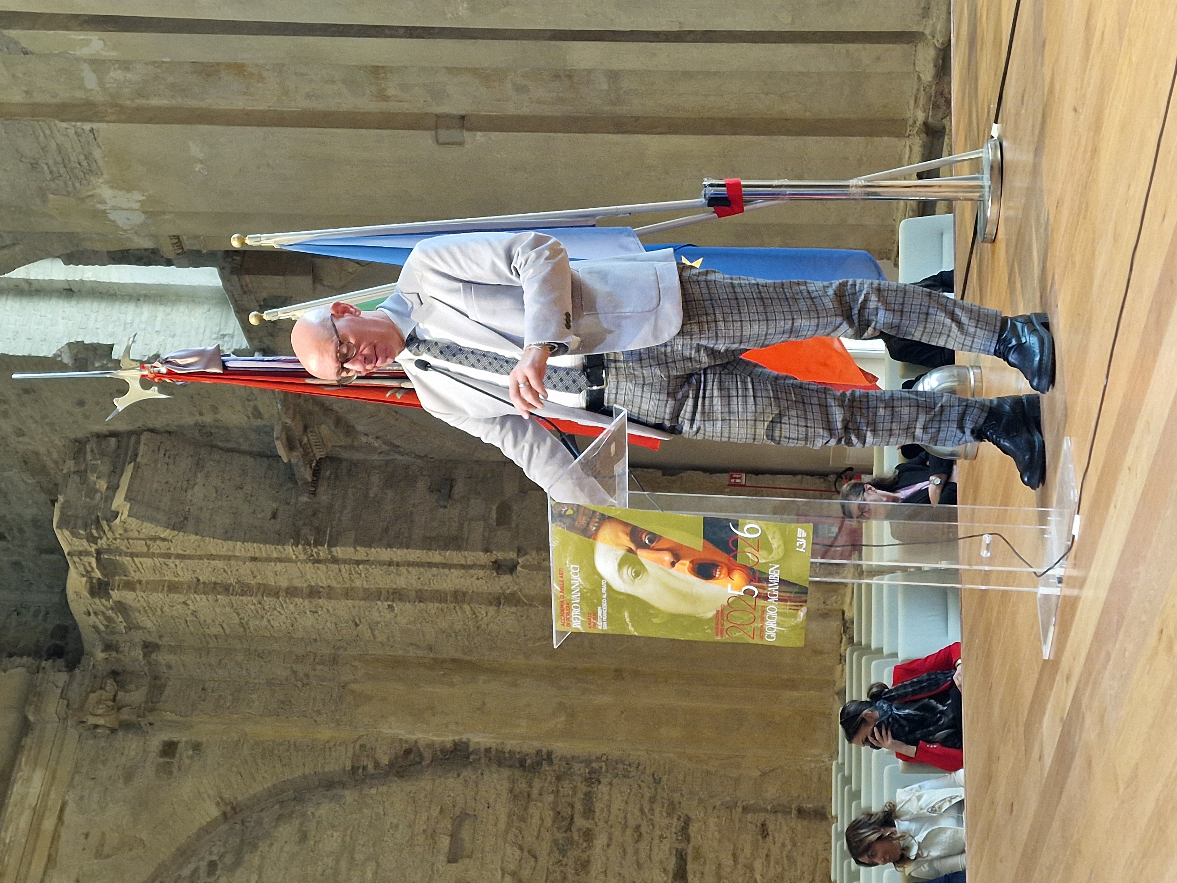 Il presidente Presciutti