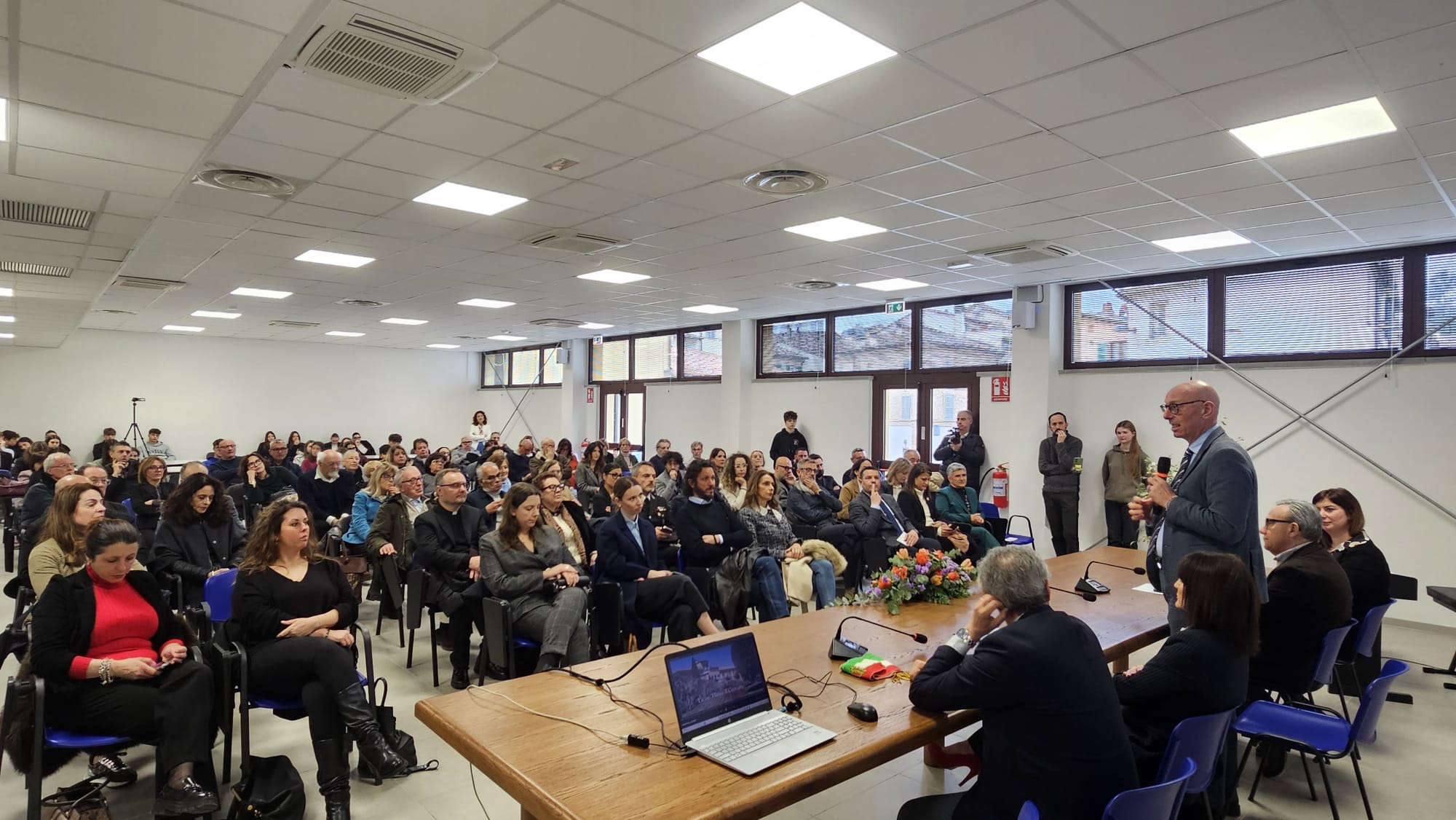 Il presidente della Provincia interviene all'inaugurazione del Liceo “Plinio il Giovane” 