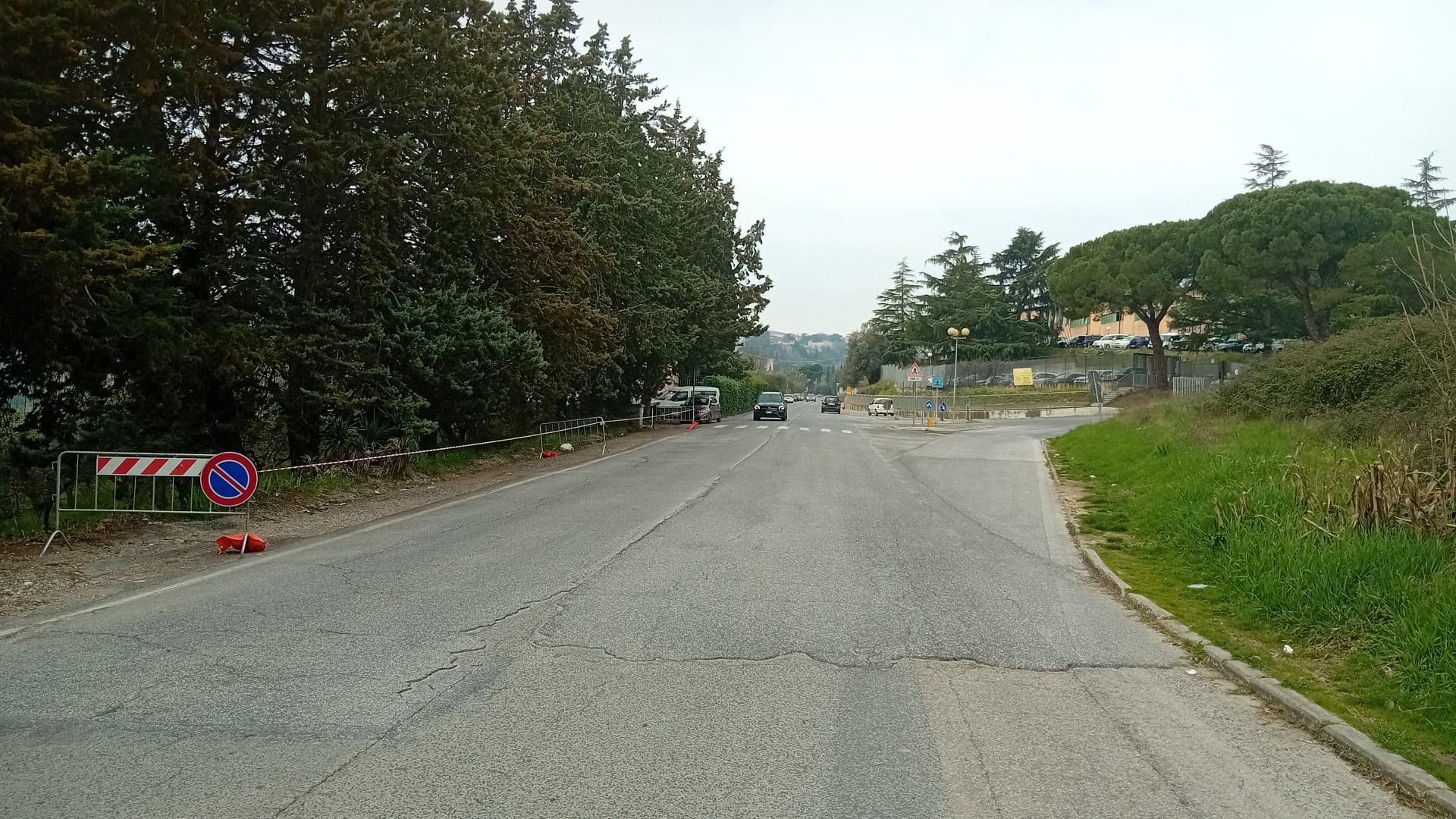 Immagine della SR 75 bis del Trasimeno