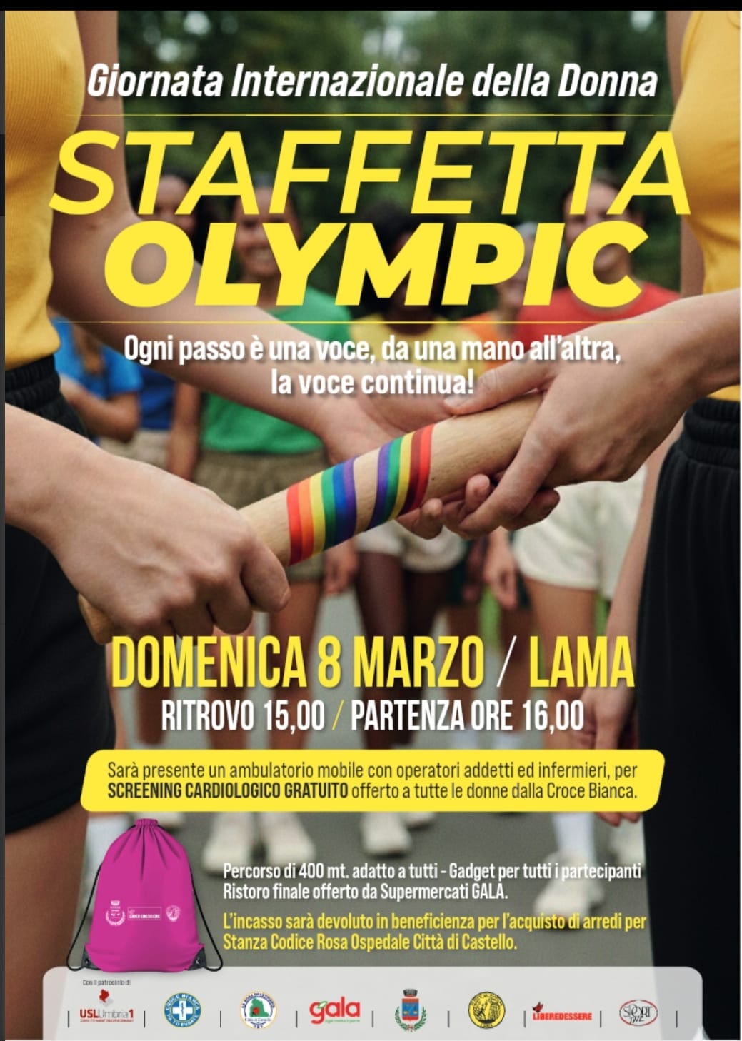 Giornata della Donna – A San Giustino “Ogni passo è una voce” Giornata della Donna – A San Giustino “Ogni passo è una voce”